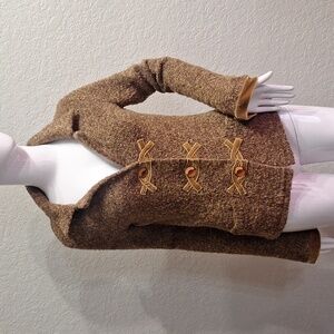 Anthropologie HWR Vintage Sweater Bulce Wool blend